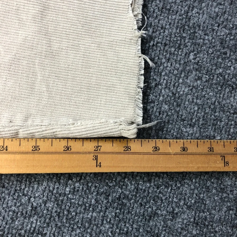 Vintage Levis Corduroy Pants Mens 37x27 Beige Tan Straight Leg Raw Hem Frayed